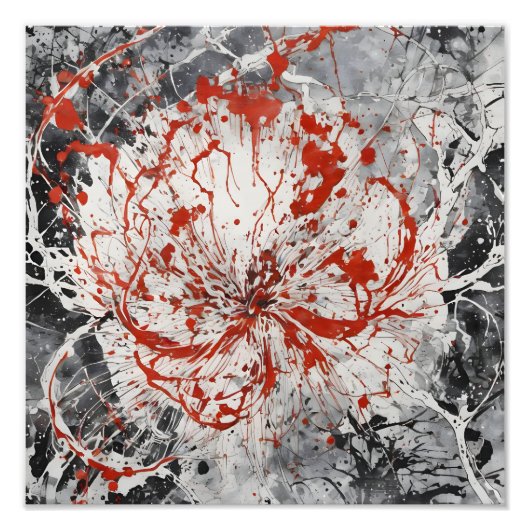 Crimson Cosmos Fotodruck (Vorne)