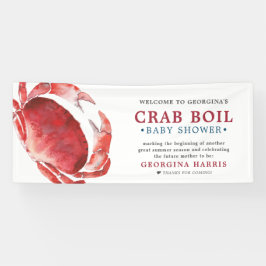 Crimson Crab| Babyparty Banner