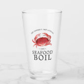 Crimson Crab Bob Glas (Vorderseite)