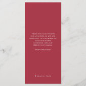 Crimson Crab| Crab Boil Event Theme Menükarte (Rückseite)