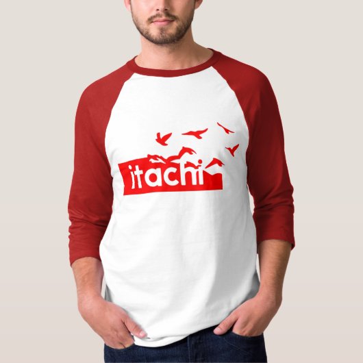 🌑Crimson Crow Warrior T-Shirt (Vorderseite)