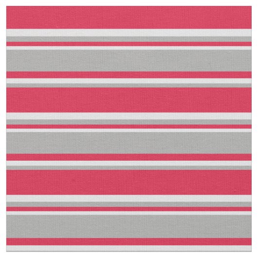 Crimson, Dark Gray und Lavender Lines Stoff (Nahaufnahme)