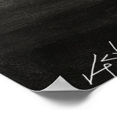 Crimson Descent - Sailboats Beneath the Dragon Sky Poster (Ecke)