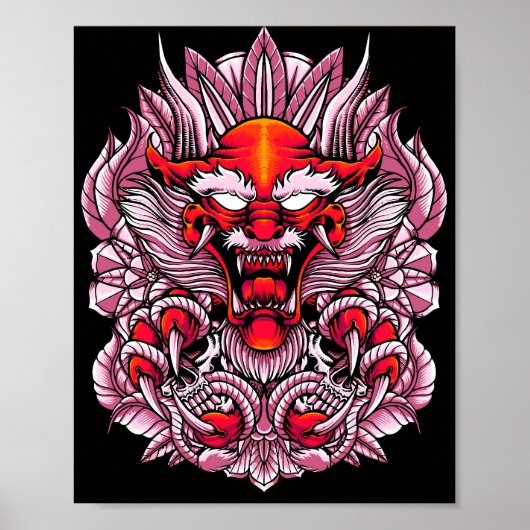 Crimson Dragon Poster (Vorne)