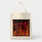 Crimson Dragon Tote Bag Tragetasche (Vorne)