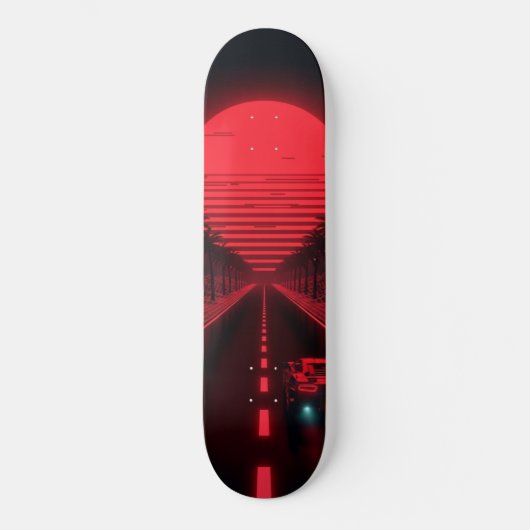 Crimson Drive Skateboard (Vorderseite)