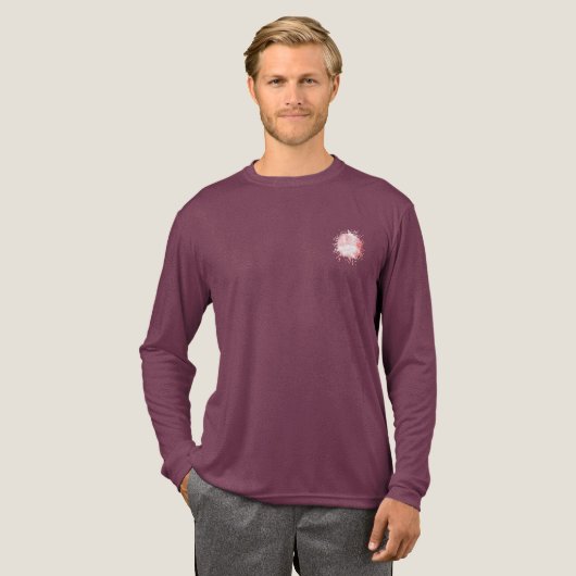 Crimson Echoes Tri-Blend Shirt (Volle Vorderseite)