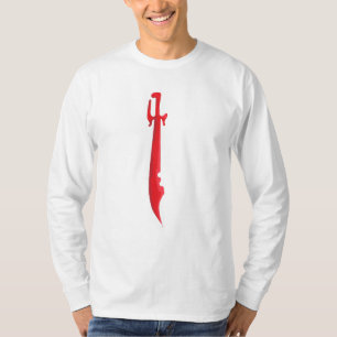 Crimson Edge – Intensives Schwertdesign T-Shirt
