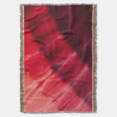 Crimson Embrace Throw Decke (Vorderseite Vertikal)