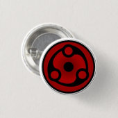 👁️Crimson Eye Button | Anime Power Badge👁️ (Vorne & Hinten)