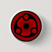 👁️Crimson Eye Button | Anime Power Badge👁️ (Vorderseite)