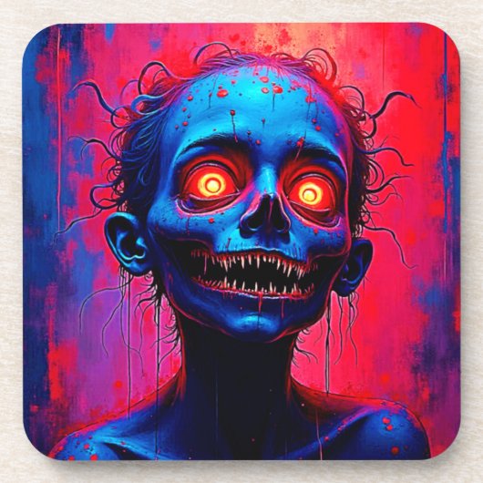 Crimson Eyes: Horror des Geistes Getränkeuntersetzer (Vorderseite)