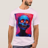 Crimson Eyes: Horror des Geistes T-Shirt (Vorderseite)