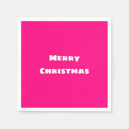 Crimson Festive Liebe, Wärme, Energie Serviette (Vorderseite)