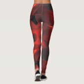 Crimson Fire Flow Leggings (Rückseite)