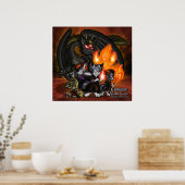 Crimson Flag: Villains Poster (Küche)