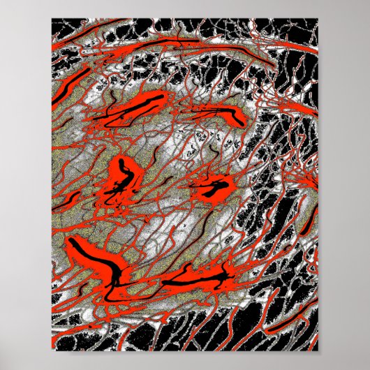 Crimson Fluidmotion Poster (Vorne)