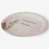 Crimson flüstert Teller des 40. (Schrägansicht)