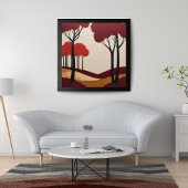 Crimson Forest Fotodruck