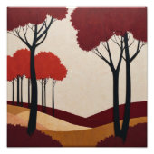 Crimson Forest Fotodruck (Vorne)