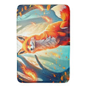 Crimson Fox Scene Design Badematte (Vorderseite Vertikal)