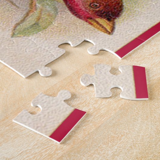 Crimson Fronted Finch Puzzle (Seite)