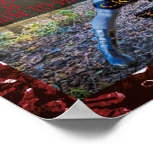 Crimson Frost Poster Semi Gloss (Ecke)