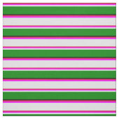 Crimson, Fuchsia, Lavender, Green und Black Stoff (Muster)