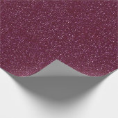 Crimson Glitzer Geschenkpapier (Ecke)