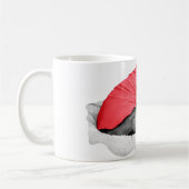 Crimson Glow of Fall Nights Kaffeetasse (Links)