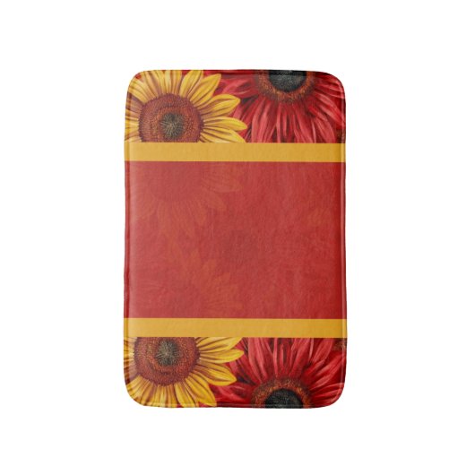 Crimson Gold Badematte (Vorderseite Vertikal)