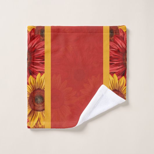 Crimson Gold Badhandtuch Set (Waschlappen)