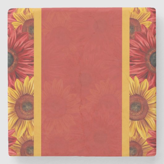 Crimson Gold Steinuntersetzer (Vorderseite)