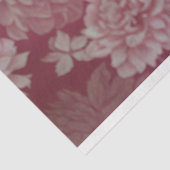 Crimson Gothic Skeleton Raven Halloween Decoupage Seidenpapier (Ausschnitt)