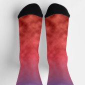 Crimson Haze in Dusk Socken (Oben)