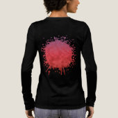 Crimson Haze in Dusk Tri-Blend Shirt (Rückseite)