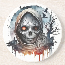 Crimson Hollow: Spuk Schädelhaufen Untersetzer