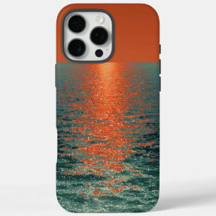 Crimson Horizon: Die finale Embrace von Sun iPhone 16 Pro Max Hülle