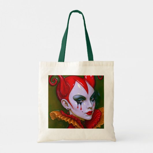 Crimson Jester Tragetasche (Rückseite)