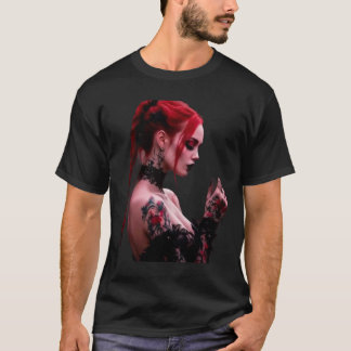 Crimson & Lace Dark Romance T - Shirt