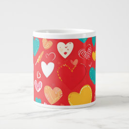 Crimson-Liebe | Jumbo-Tasse