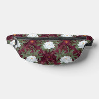 Crimson Lotus Elegance Muster - Der weiße Lotus