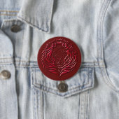Crimson-Löwenknopf Button (Beispiel)