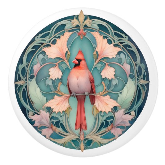 Crimson Majesty Keramik Knob Pull Keramikknauf (Vorderseite)