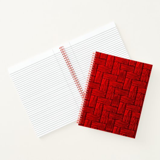 Crimson Maze Spiral Notebook Notizblock (Innenseite)