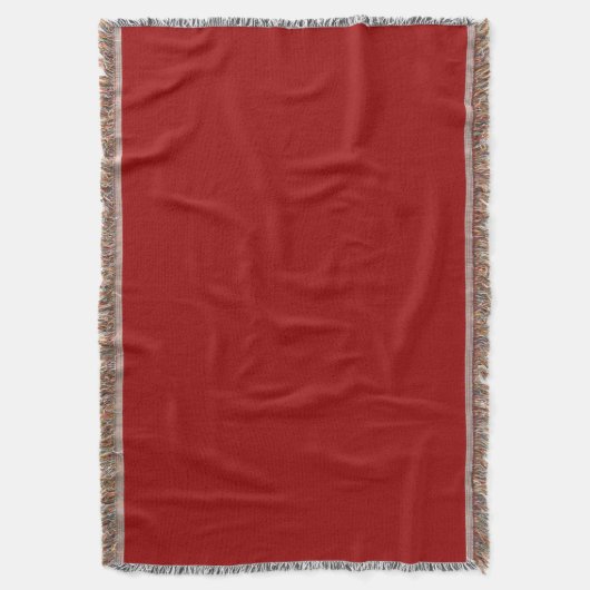 Crimson Midwest Throw Blanket Decke (Vorderseite Vertikal)