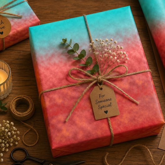 Crimson Mirage Geschenkpapier Set