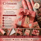 Crimson Mirage Geschenkpapier Set