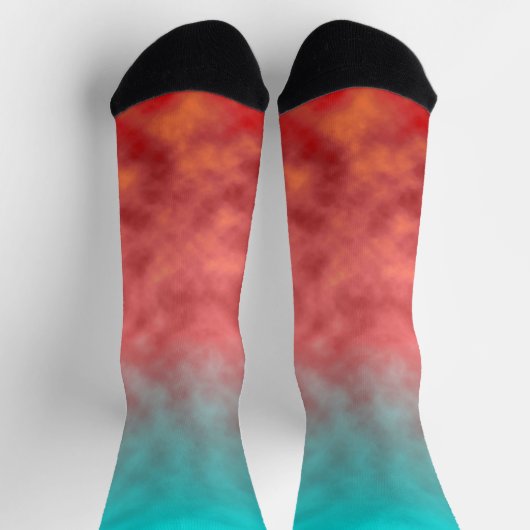 Crimson Mirage Socken (Oben)