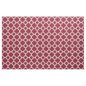 Crimson Modern Quatrefolie Große Größe Stoff (Yard (91,4 cm))